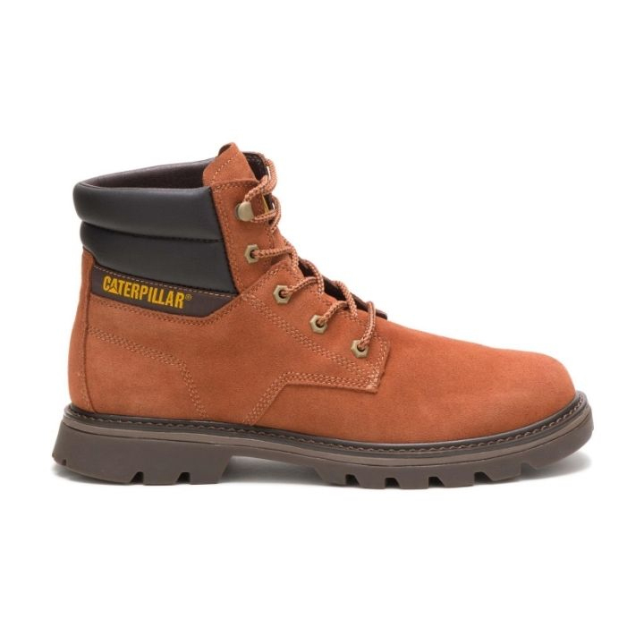 Caterpillar Quadrate - Mens Casual Boots - Brown - NZ (846WHNVBJ)